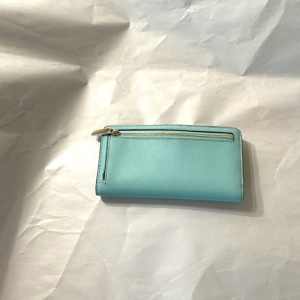 Slim bifold leather wallet by Kate Spade New York. - Picture 2 of 4